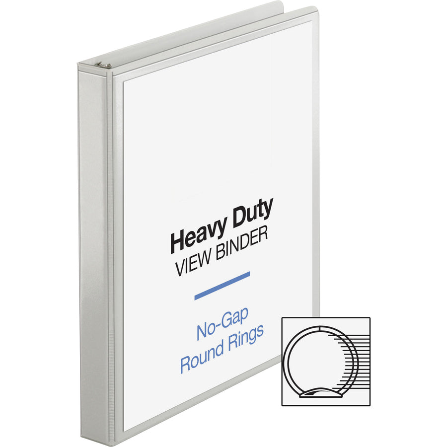 Business Source Heavy-duty View Binder - 19601