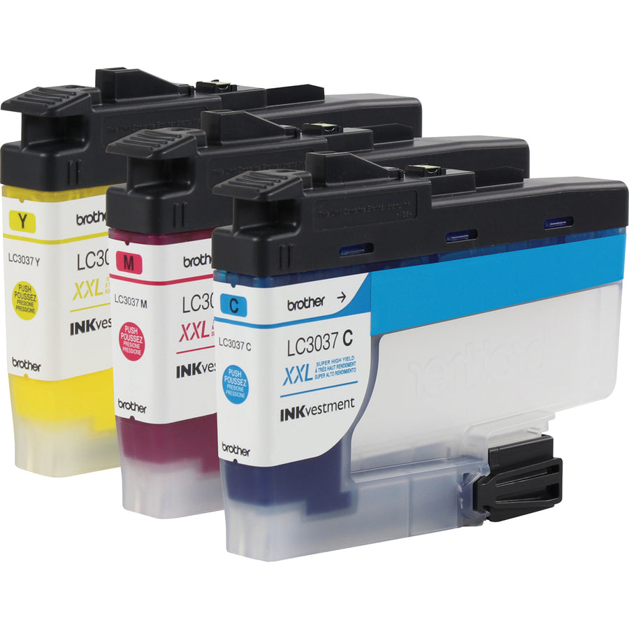Brother LC30373PKS Original Inkjet Ink Cartridge - Cyan, Magenta, Yellow - 3 / Pack - LC30373PKS