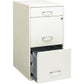 Lorell SOHO White 3-drawer File Cabinet - 19157