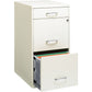 Lorell SOHO White 3-drawer File Cabinet - 19157