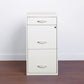 Lorell SOHO White 3-drawer File Cabinet - 19157