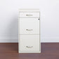 Lorell SOHO White 3-drawer File Cabinet - 19157
