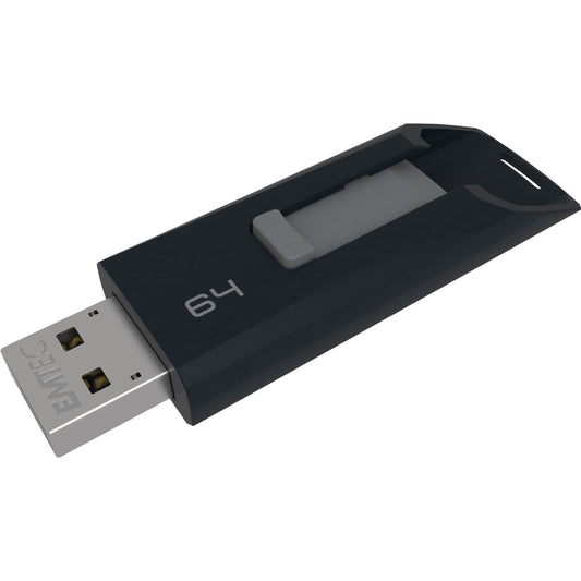 EMTEC 64GB Slide C450 USB 2.0 Flash Drive