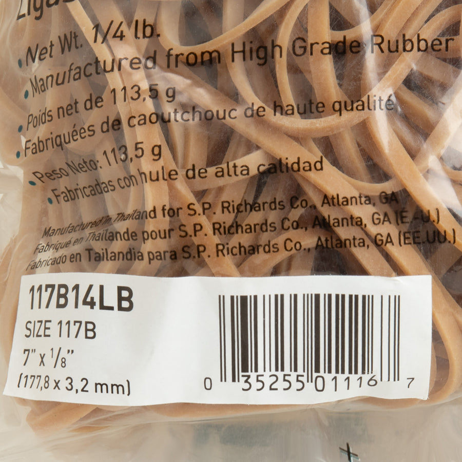 Business Source Rubber Bands - 117B14LB