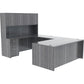 Lorell Essentials Series Stack-on Hutch with Doors - 69557