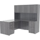 Lorell Essentials Series Stack-on Hutch with Doors - 69557