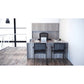 Lorell Essentials Series Stack-on Hutch with Doors - 69557