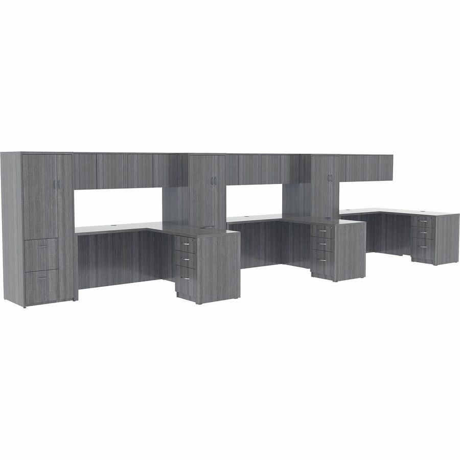 Lorell Essentials Series Box/Box/File Fixed File Cabinet - 69558