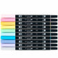 Tombow Dual Brush Pen Art Markers, Pastel, 10-Pack - 56187
