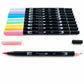 Tombow Dual Brush Pen Art Markers, Pastel, 10-Pack - 56187