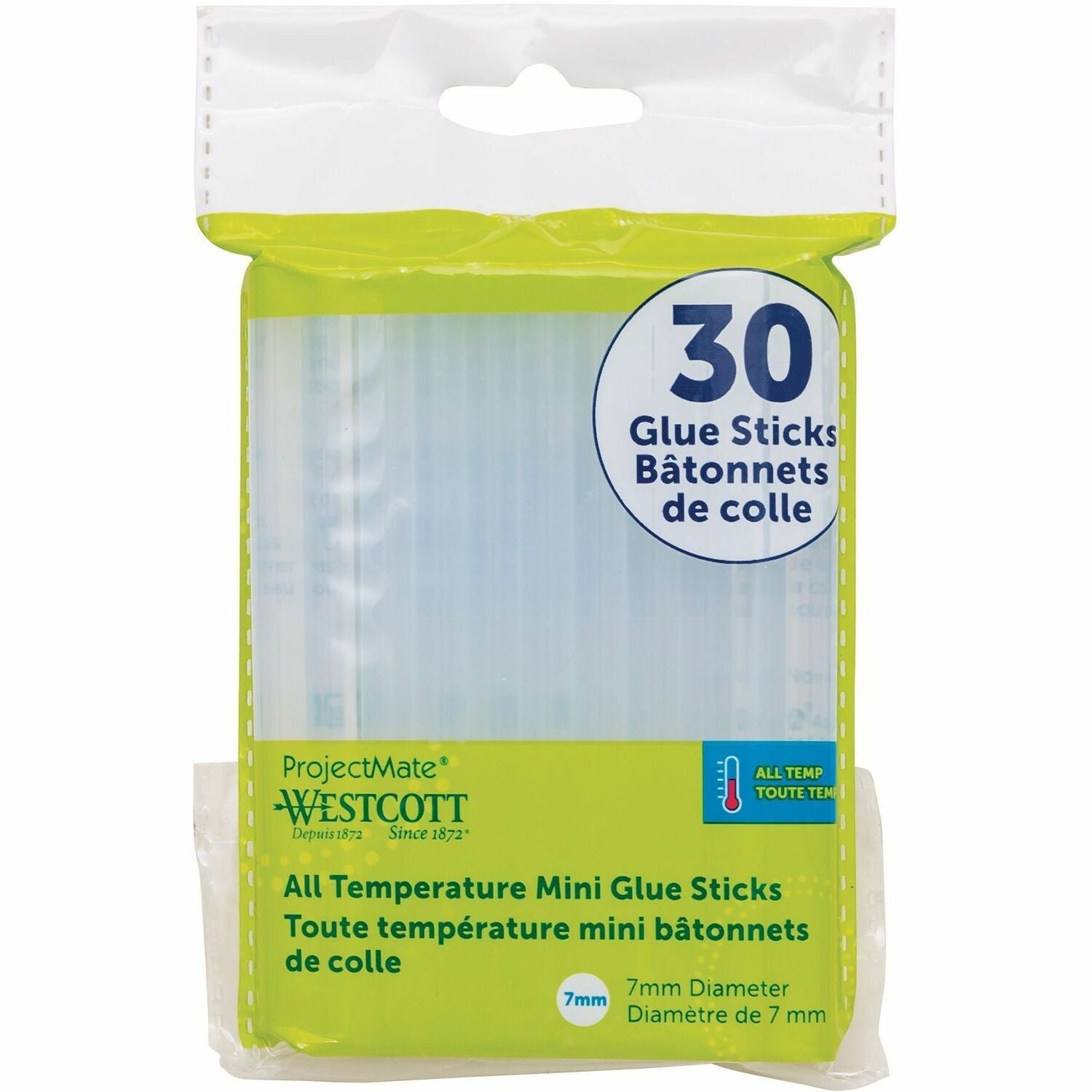 Westcott All Temperature Mini Glue Sticks