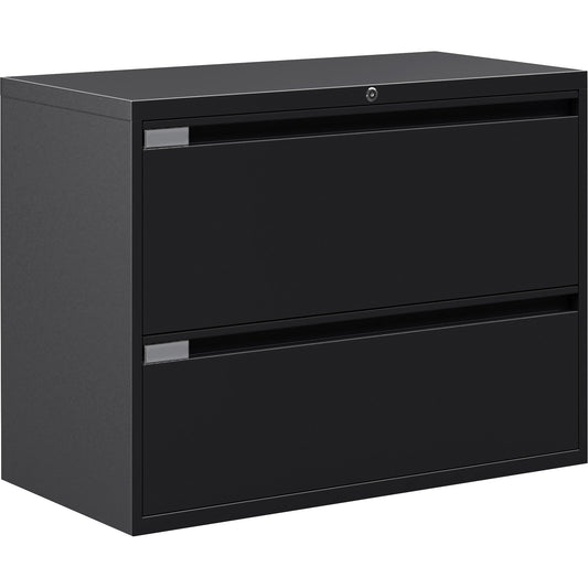 Global 9300 Series Full Pull Lateral File - 2-Drawer