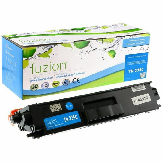 fuzion - Alternative for Brother TN336C Compatible Toner - Cyan