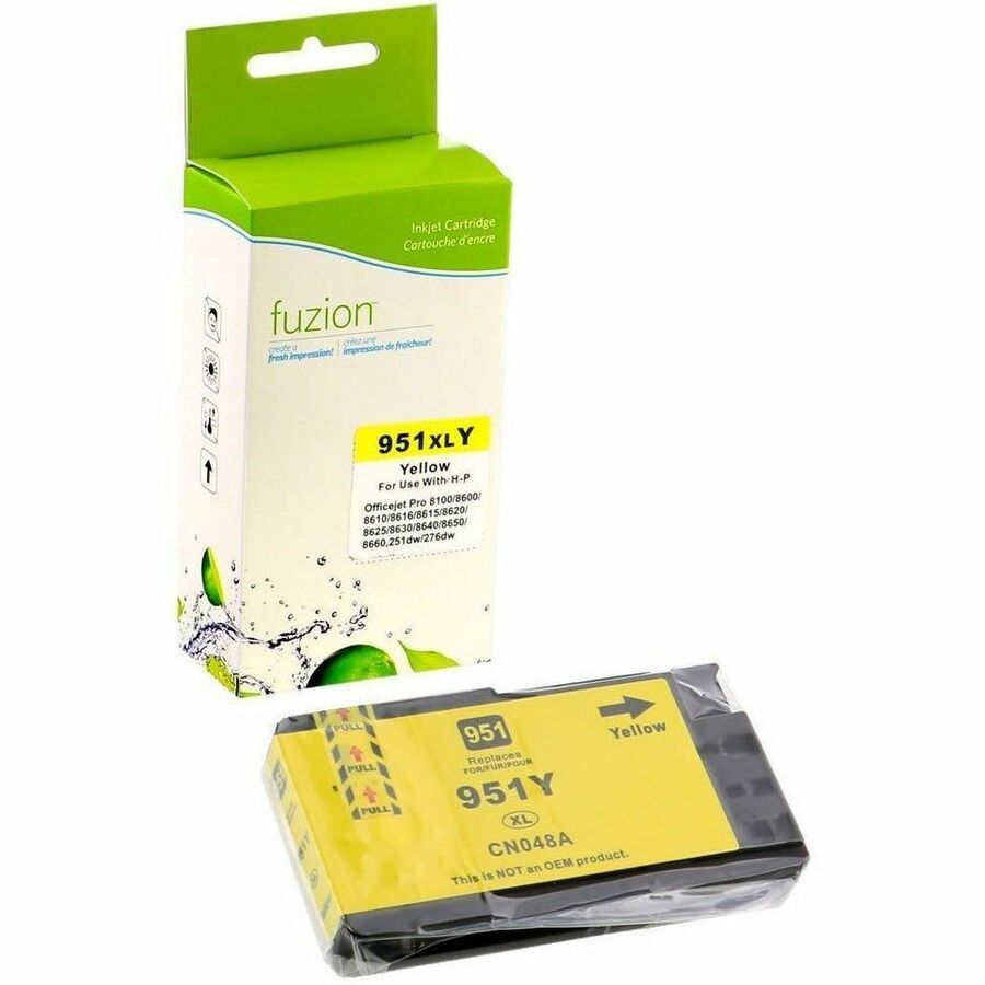 fuzion Compatible Inkjet for HP #951XL - Yellow