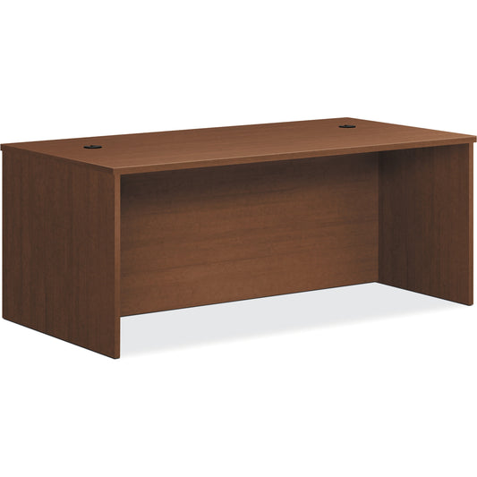 HON Foundation Shaker Cherry Laminate Desk Shell