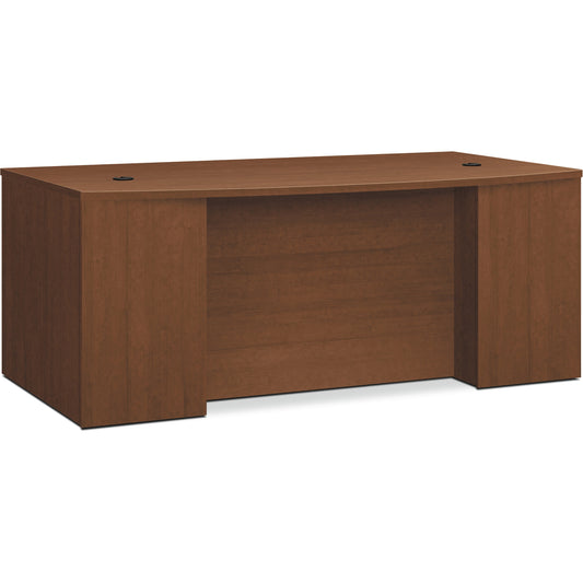 HON Foundation Shaker Cherry Laminate Desk Shell