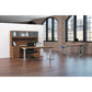 HON Foundation Shaker Cherry Laminate Desking - LMPWCF