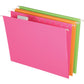 Pendaflex 1/5 Tab Cut Letter Recycled Hanging Folder - 81670