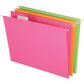 Pendaflex 1/5 Tab Cut Letter Recycled Hanging Folder - 81670