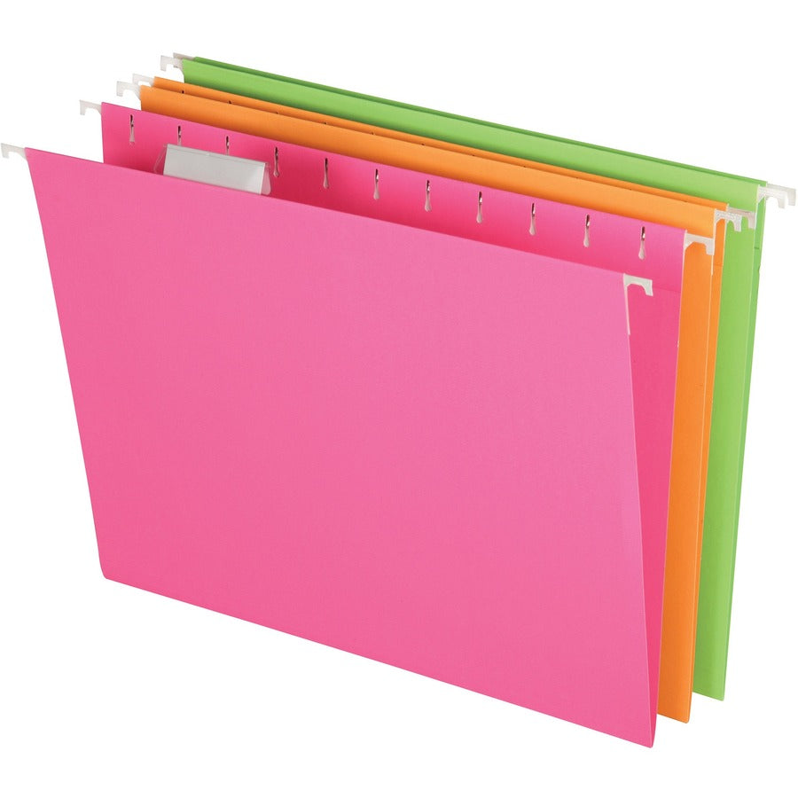 Pendaflex 1/5 Tab Cut Letter Recycled Hanging Folder - 81670