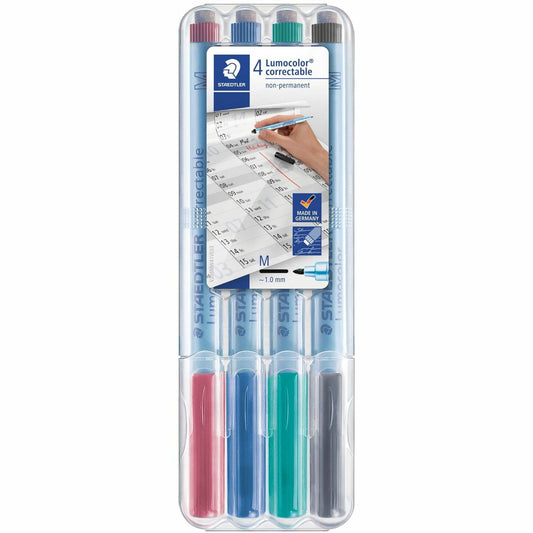 Lumocolor Medium Point Dry-Erase Markers