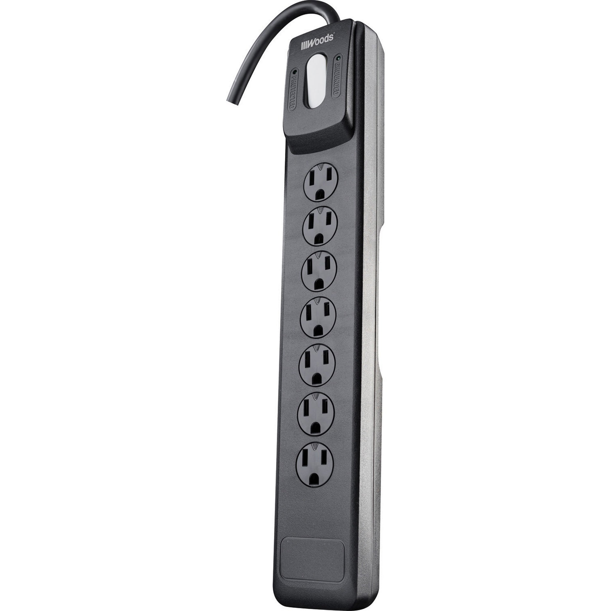 Wood Industries 7-Outlet Surge Suppressor/Protector