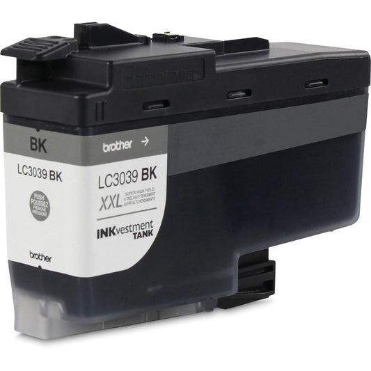 Brother INKvestment LC3039BKS Original Ultra High Yield Inkjet Ink Cartridge - Single Pack - Black - 1 Each