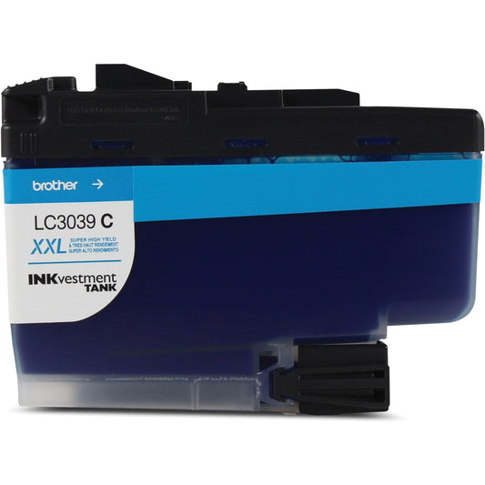 Brother INKvestment LC3039CS Original Ultra High Yield Inkjet Ink Cartridge - Single Pack - Cyan - 1 Each