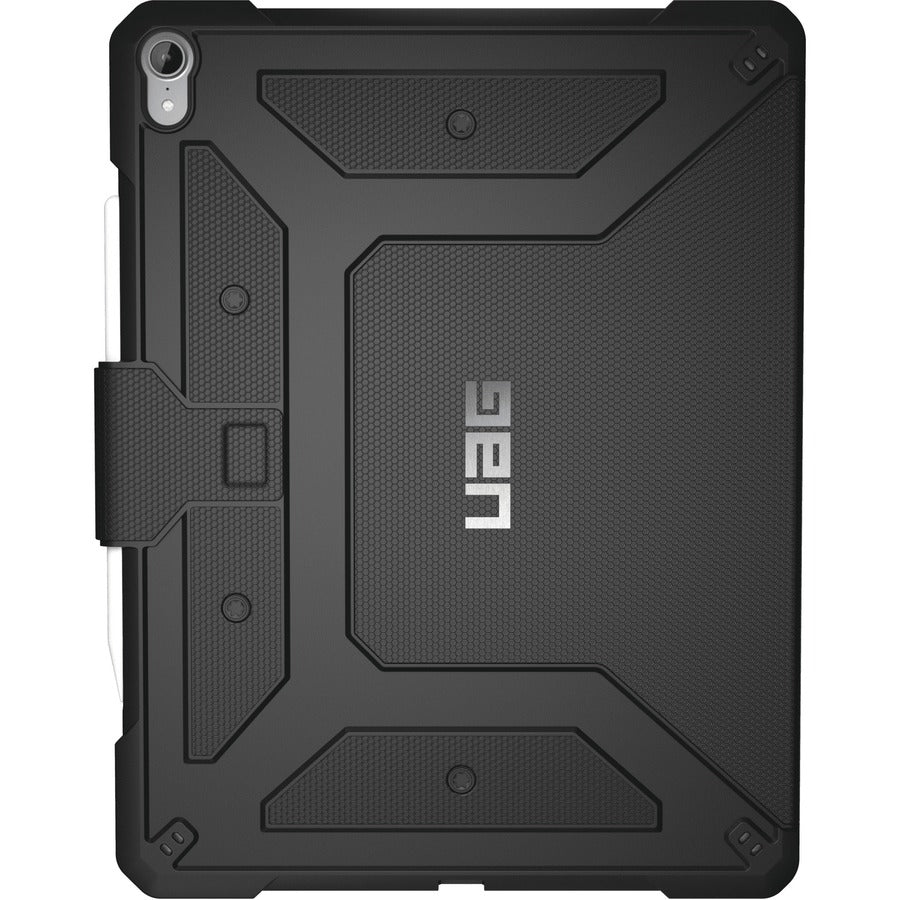 Urban Armor Gear Metropolis Carrying Case (Folio) for 12.9" Apple iPad Pro (2018) Apple Pencil - Black - 121396114040