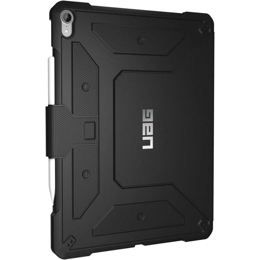Urban Armor Gear Metropolis Carrying Case (Folio) for 12.9" Apple iPad Pro (2018) Apple Pencil - Black - 121396114040