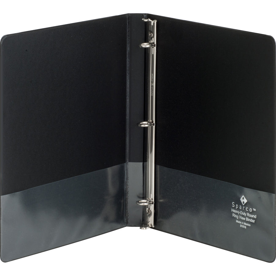 Business Source Heavy-duty View Binder - 19550