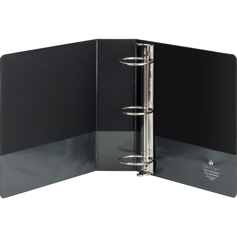 Business Source Heavy-duty View Binder - 19750