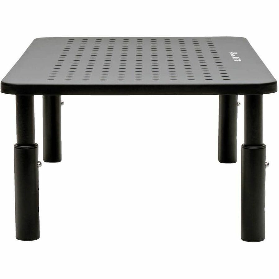 Tripp Lite series Monitor Riser for Desk, 14 x 9 in. - Height Adjustable, Metal, Black - MR1411M