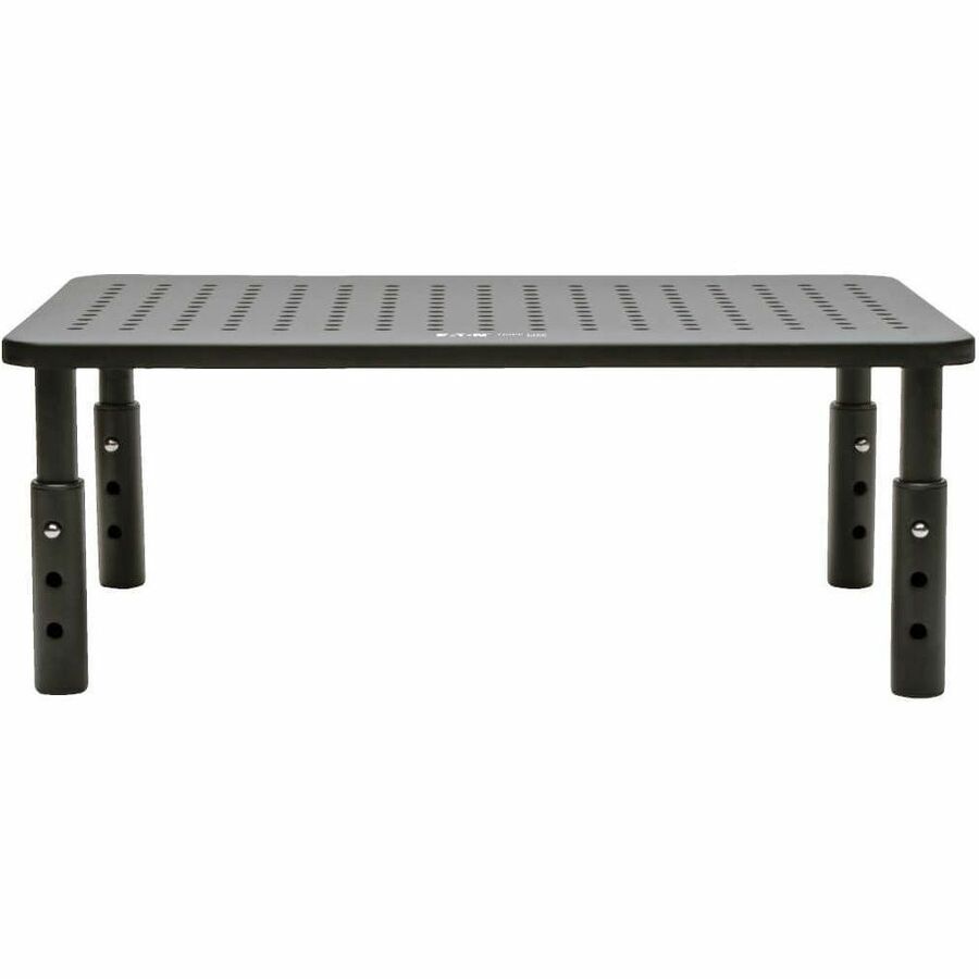 Tripp Lite series Monitor Riser for Desk, 14 x 9 in. - Height Adjustable, Metal, Black - MR1411M