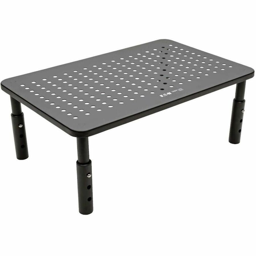 Tripp Lite series Monitor Riser for Desk, 14 x 9 in. - Height Adjustable, Metal, Black - MR1411M