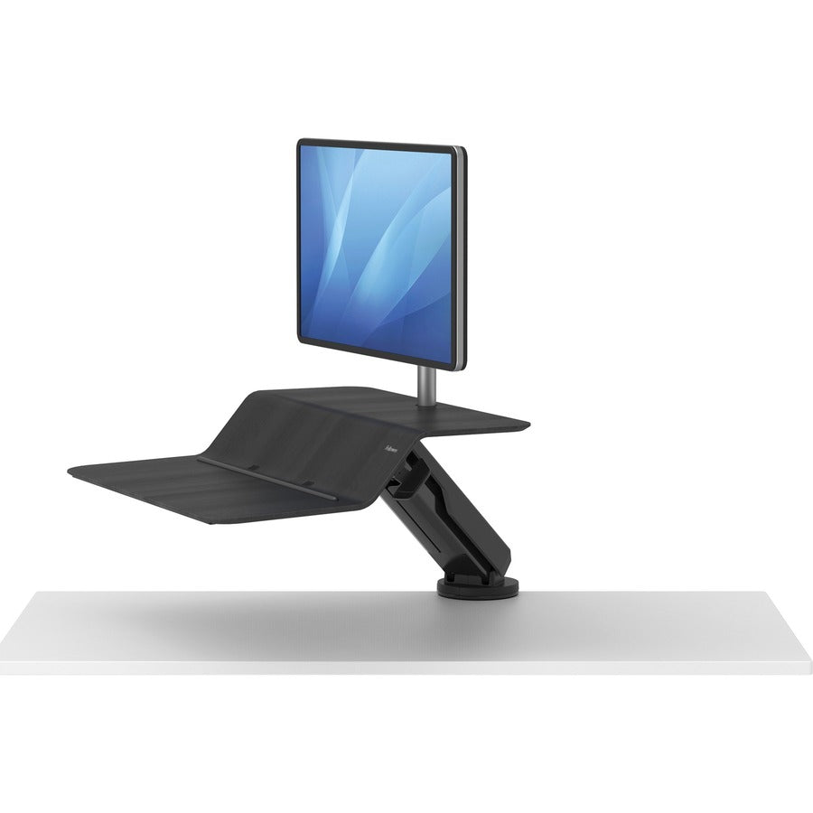Fellowes Lotus™ RT Sit-Stand Workstation Black Single - 8081501