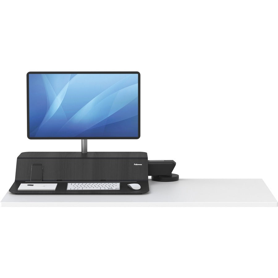 Fellowes Lotus™ RT Sit-Stand Workstation Black Single - 8081501