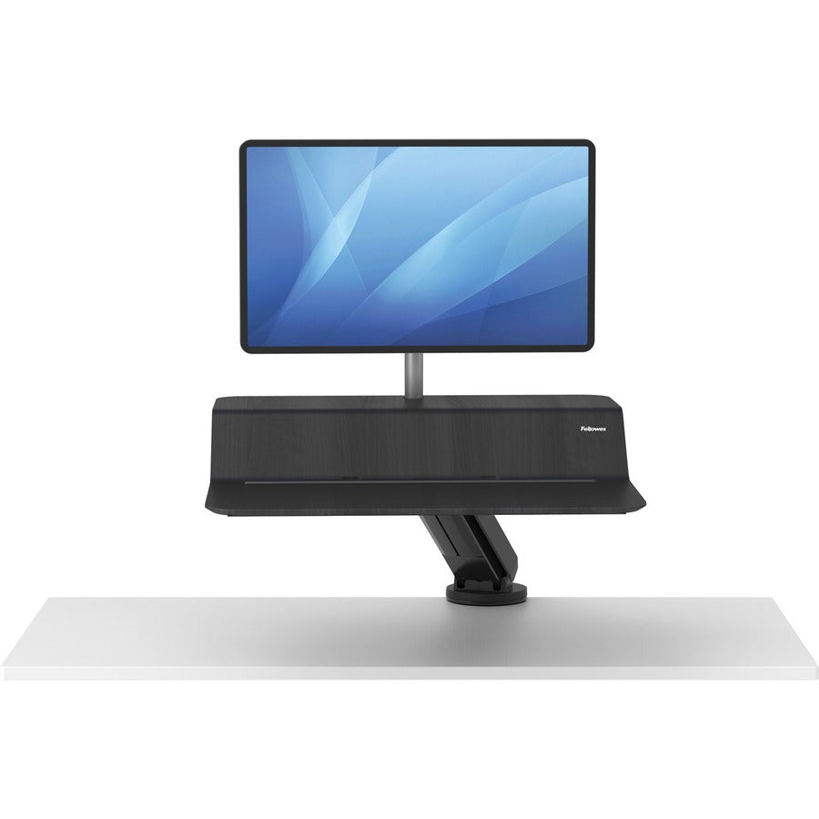 Fellowes Lotus™ RT Sit-Stand Workstation Black Single - 8081501