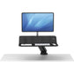 Fellowes Lotus™ RT Sit-Stand Workstation Black Single - 8081501