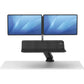 Fellowes Lotus™ RT Sit-Stand Workstation Black Dual - 8081601
