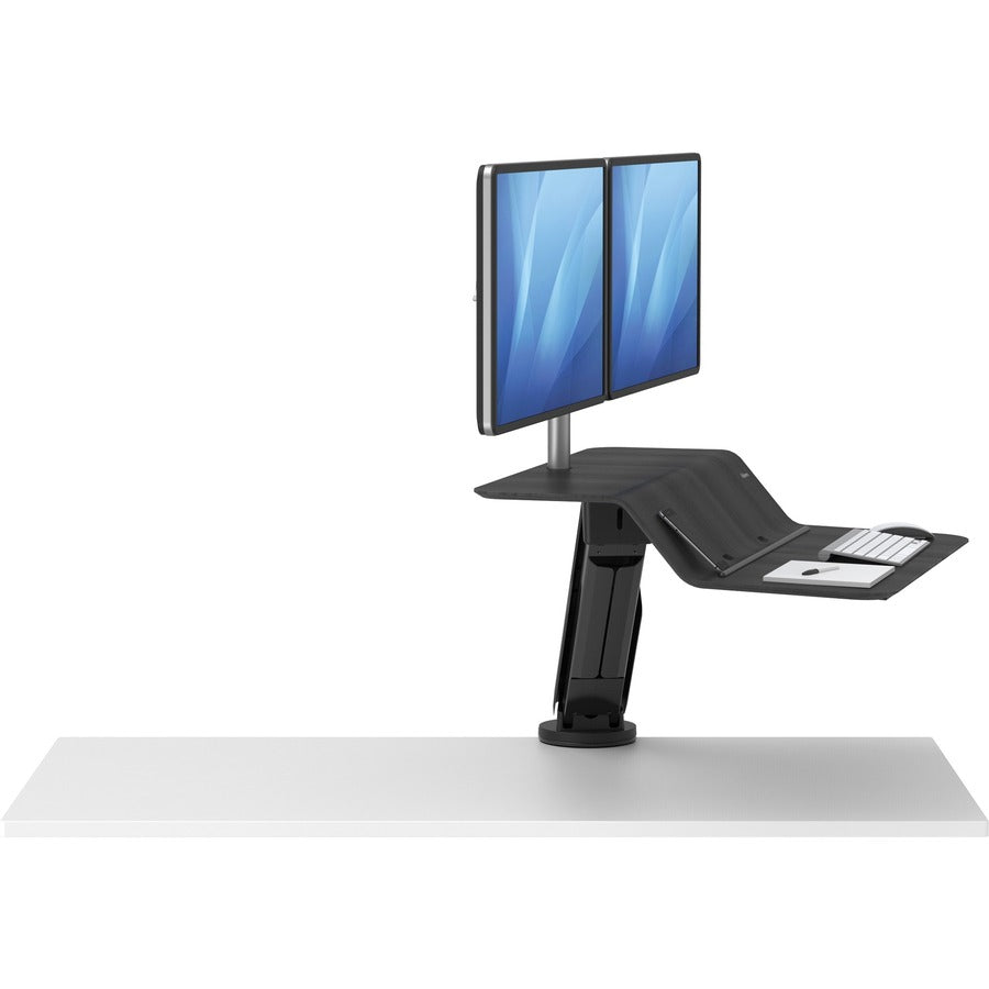 Fellowes Lotus™ RT Sit-Stand Workstation Black Dual - 8081601