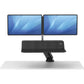 Fellowes Lotus™ RT Sit-Stand Workstation Black Dual - 8081601