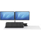 Fellowes Lotus™ RT Sit-Stand Workstation Black Dual - 8081601