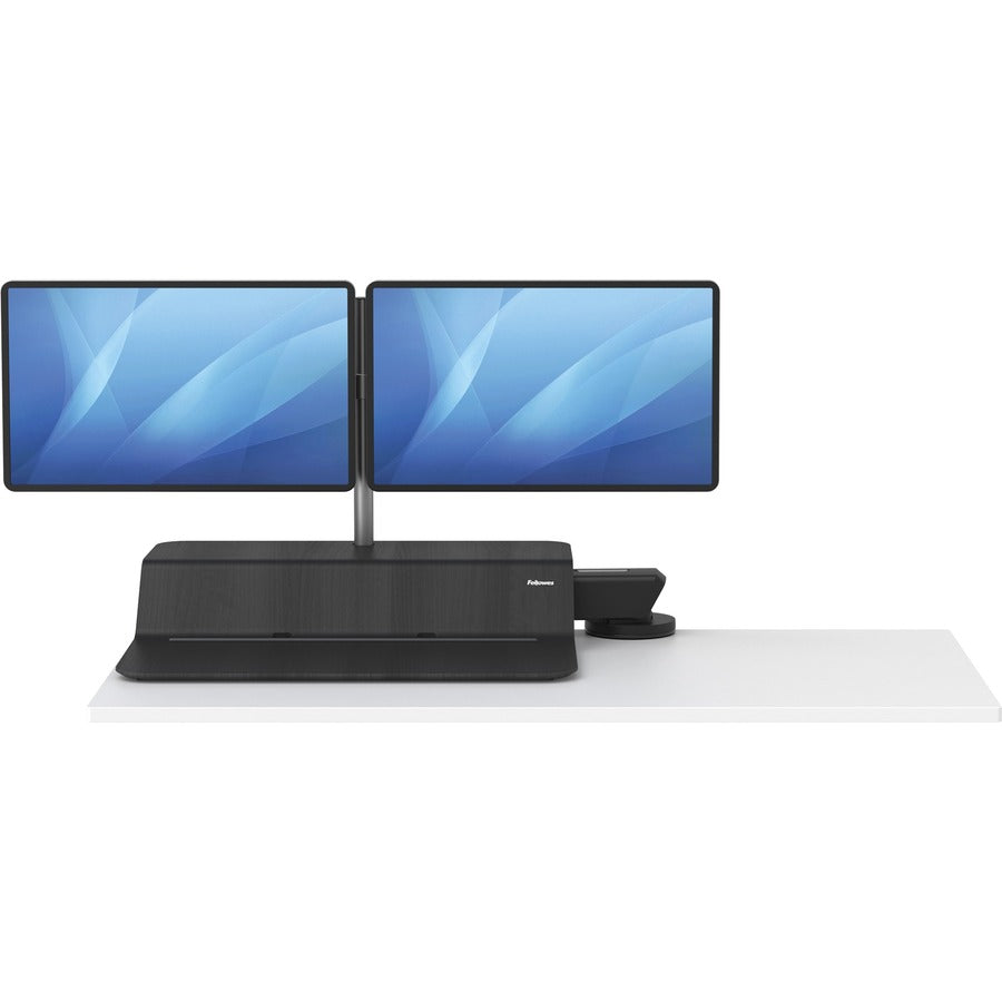 Fellowes Lotus™ RT Sit-Stand Workstation Black Dual - 8081601