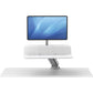 Fellowes Lotus™ RT Sit-Stand Workstation White Single - 8081701