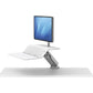 Fellowes Lotus™ RT Sit-Stand Workstation White Single - 8081701