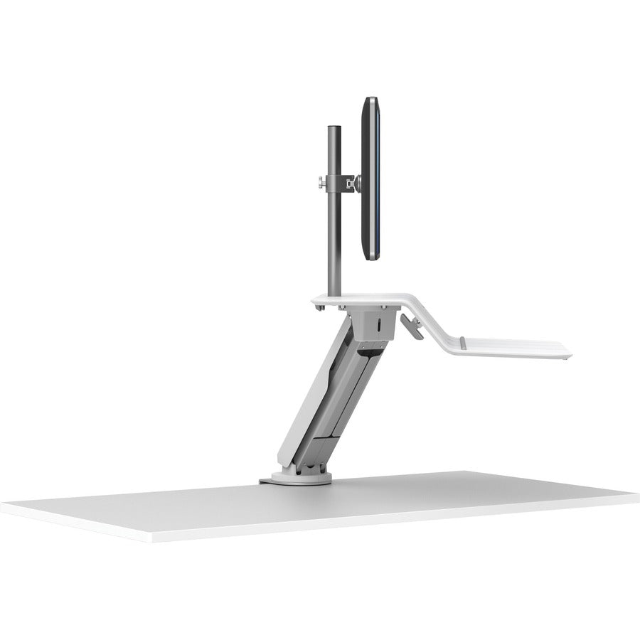 Fellowes Lotus™ RT Sit-Stand Workstation White Single - 8081701