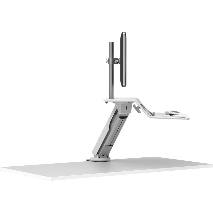 Fellowes Lotus™ RT Sit-Stand Workstation White Single - 8081701