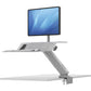 Fellowes Lotus™ RT Sit-Stand Workstation White Single - 8081701