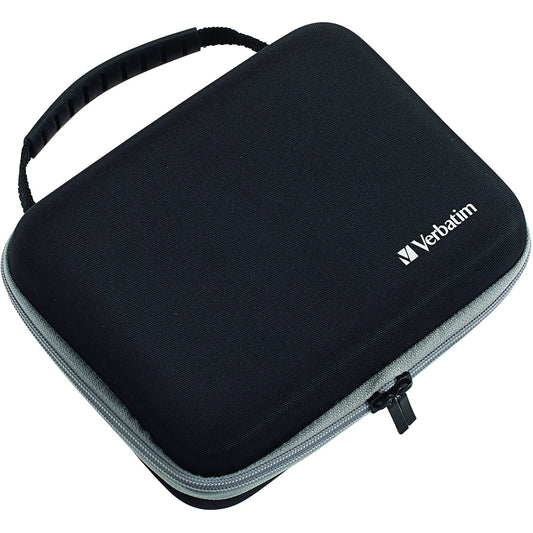 Verbatim Carrying Case Nintendo Gaming Console, Accessories, Gaming Controller, Power Adapter, Cable - Black